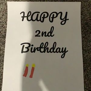 Birthday Card 2 year old